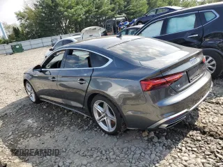 2021 Audi A5 Sportback S line Premium Plus with VIN WAUFACF51MA043108, listed as a Copart auction lot 66177293 with 30,270 mi miles. Bid and sale history available at carsss.com. Image 2.