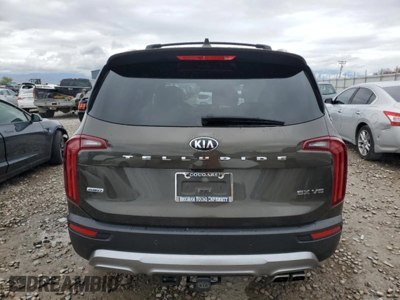 2020 Kia Telluride SX z VIN 5XYP5DHC2LG045185, wystawiony jako Copart lot #55133375 z przebiegiem 106 324 mil mil oraz Szkoda całkowita • Salvage title. Historia ofert i sprzedaży dostępna na DreamBid. Obrazek 6.
