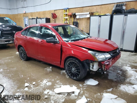 2010 Ford Focus SES with VIN 1FAHP3GN7AW114941, listed as a Copart auction lot 50463995 with 153,825 mi miles and Salvage Title. Bid and sale history available at carsss.com. Image 4.
