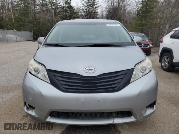 2011 Toyota Sienna with VIN 5TDZK3DC4BS159062, listed as a Copart auction lot 50988035 with 0 mi miles and Clean Title. Bid and sale history available at carsss.com. Image 5.