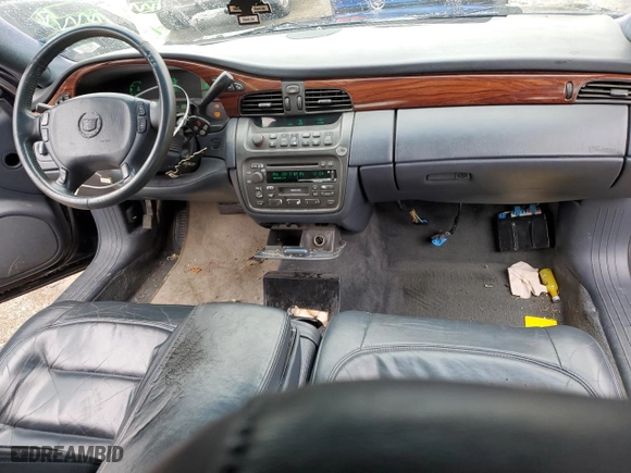 2002 Cadillac DeVille with VIN 1G6KD57Y62U182386, listed as a Copart auction lot 39178934 with 167,340 mi miles and Salvage Title. Bid and sale history available at carsss.com. Image 8.
