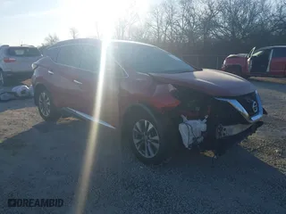 2015 Nissan Murano S with VIN 5N1AZ2MH6FN242983, listed as a IAAI auction lot 41580713 with 109,630 mi miles. Bid and sale history available at carsss.com. Image 1.