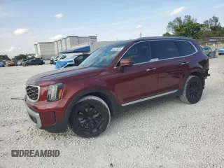 2023 Kia Telluride S with VIN 5XYP64GC5PG357330, listed as a Copart auction lot 50215895 with 29,245 mi miles and Salvage Title. Bid and sale history available at DreamBid. Image 1.