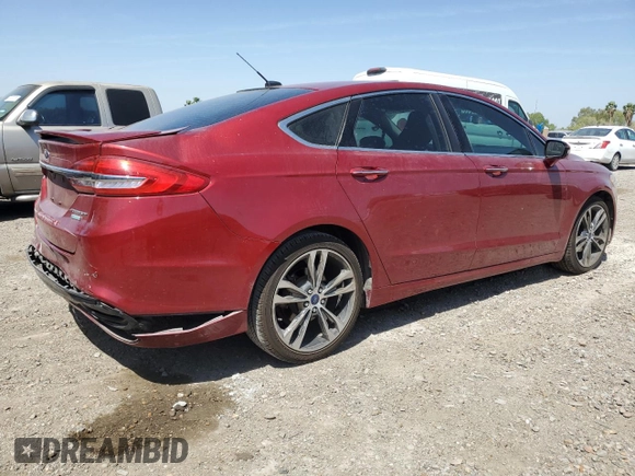 2017 Ford Fusion Titanium with VIN 3FA6P0K92HR140912, listed as a Copart auction lot 49268375 with 131,051 mi miles and Salvage Title. Bid and sale history available at carsss.com. Image 3.