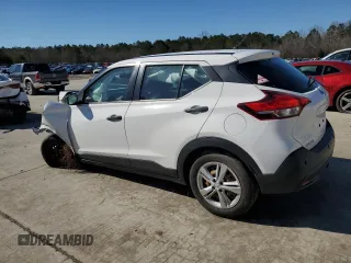 2020 Nissan Kicks S z VIN 3N1CP5BVXLL481108, wystawiony jako Copart lot #43599265 z przebiegiem 34 862 mil mil oraz Szkoda całkowita • Salvage title. Historia ofert i sprzedaży dostępna na DreamBid. Obrazek 2.
