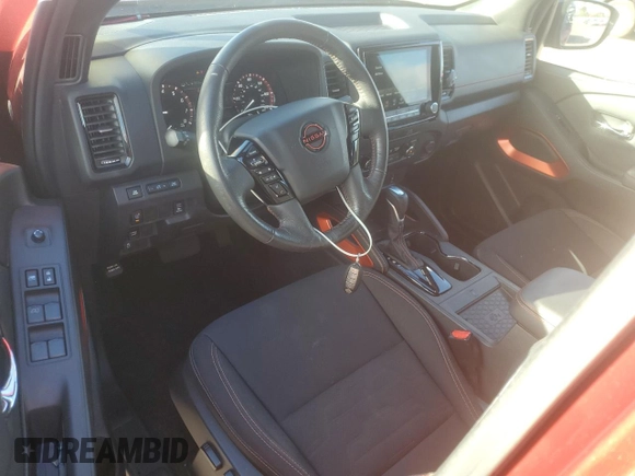 2022 Nissan Frontier S with VIN 1N6ED1EJXNN629970, listed as a Copart auction lot 80120024 with 29,266 mi miles and Non repairable. Bid and sale history available at DreamBid. Image 8.