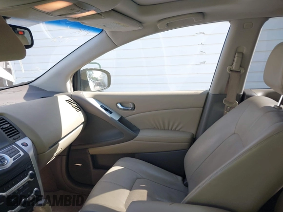 2009 Nissan Murano S with VIN JN8AZ18W59W160754, listed as a IAAI auction lot 42147172 with 210,369 mi miles. Bid and sale history available at carsss.com. Image 5.