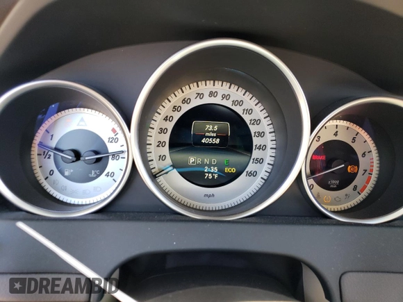 2014 Mercedes-Benz C 350 Sport with VIN WDDGF5HB4EA942494, listed as a Copart auction lot 67640014 with 40,558 mi miles and Salvage Title. Bid and sale history available at DreamBid. Image 9.