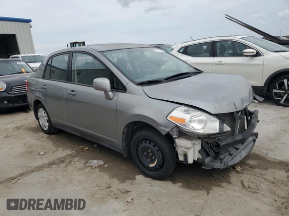 2011 Nissan Versa 1.8 S with VIN 3N1BC1APXBL404305, listed as a Copart auction lot 50777175 with 38,353 mi miles and Salvage Title. Bid and sale history available at carsss.com. Image 4.