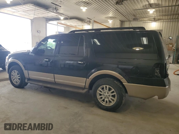 2013 Ford Expedition Max XLT with VIN 1FMJK1J55DEF29172, listed as a Copart auction lot 52540675 with 167,649 mi miles and Salvage title. Bid and sale history available at DreamBid. Image 2.