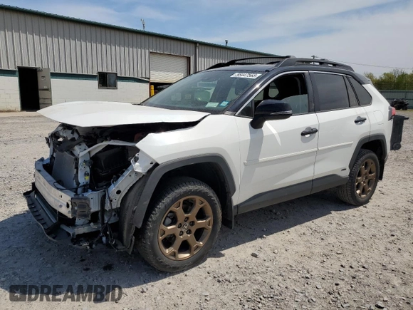 2024 Toyota RAV4 Hybrid LE with VIN 2T3UWRFV0RW227835, listed as a Copart auction lot 56447565 with 19,157 mi miles and Salvage title. Bid and sale history available at DreamBid. Image 1.