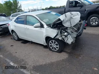 2016 Toyota Corolla L z VIN 5YFBURHE9GP466284, wystawiony jako IAAI lot #42235476 z przebiegiem Nie podano mil oraz . Historia ofert i sprzedaży dostępna na DreamBid. Obrazek 1.