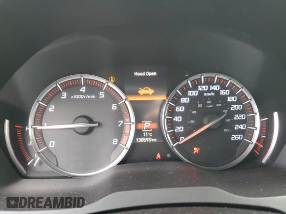 2019 Acura MDX w/Technology/A-Spec Pkg with VIN 5J8YD4H08KL802303, listed as a Copart auction lot 48874315 with 130,593 mi miles and Salvage Title. Bid and sale history available at carsss.com. Image 9.