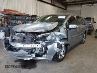 2018 Honda Odyssey EX-L z VIN 5FNRL6H70JB059653, wystawiony jako IAAI lot #42324330 z przebiegiem 115 623 mil mil oraz . Historia ofert i sprzedaży dostępna na DreamBid. Obrazek 2.