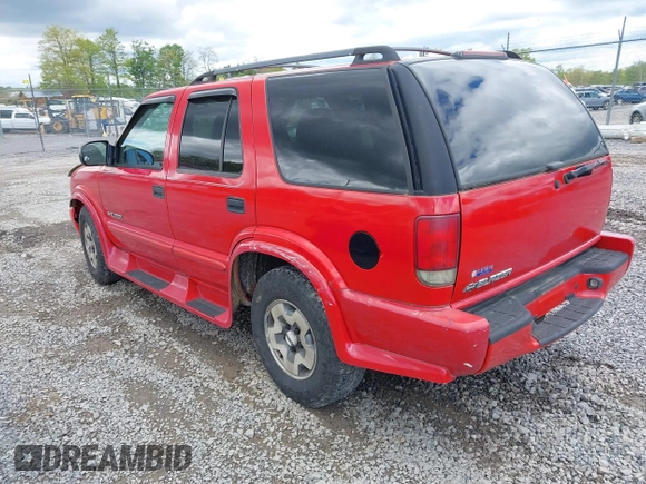 2004 Chevrolet Blazer LS z VIN 1GNDT13X64K127182, wystawiony jako IAAI lot #42188177 z przebiegiem 135 946 mil mil oraz . Historia ofert i sprzedaży dostępna na DreamBid. Obrazek 3.