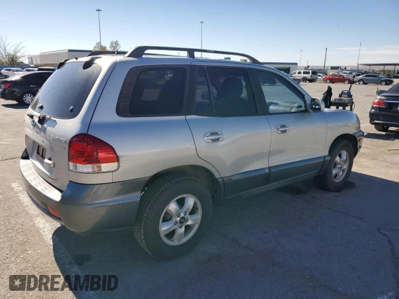 2006 Hyundai Santa Fe GLS with VIN KM8SC13D86U108478, listed as a Copart auction lot 81842964 with 110,919 mi miles and Salvage Title. Bid and sale history available at carsss.com. Image 3.