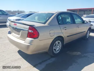 2005 Chevrolet Malibu with VIN 1G1ZS52F65F140308, listed as a IAAI auction lot 41759060 with 63,598 mi miles. Bid and sale history available at carsss.com. Image 4.
