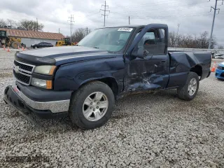 2006 Chevrolet Silverado 1500 Work Truck with VIN 3GCEC14X56G266385, listed as a Copart auction lot 49784505 with 0 mi miles and Salvage Title. Bid and sale history available at carsss.com. Image 1.