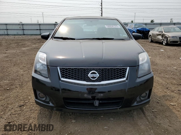 2012 Nissan Sentra SR with VIN 3N1AB6AP2CL622560, listed as a Copart auction lot 58856725 with 132,970 mi miles and Salvage title. Bid and sale history available at DreamBid. Image 5.
