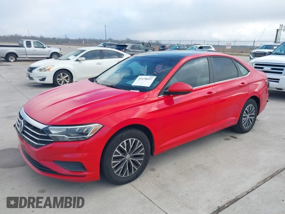 2019 Volkswagen Jetta S z VIN 3VWC57BUXKM099060, wystawiony jako IAAI lot #41478697 z przebiegiem 134 363 mil mil oraz . Historia ofert i sprzedaży dostępna na DreamBid. Obrazek 16.