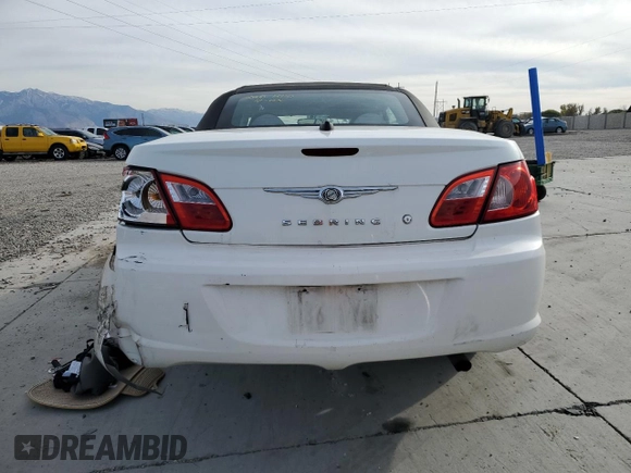 2008 Chrysler Sebring LX with VIN 1C3LC45K88N275575, listed as a Copart auction lot 79238694 with 147,871 mi miles and Salvage Title. Bid and sale history available at carsss.com. Image 6.