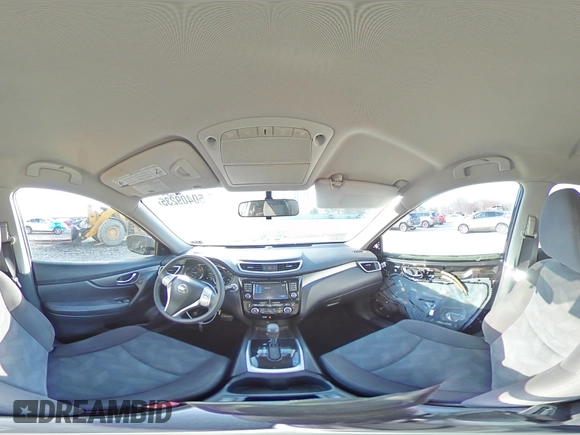 2016 Nissan Rogue SV with VIN KNMAT2MV3GP602356, listed as a Copart auction lot 50409235 with 170,508 mi miles and Salvage Title. Bid and sale history available at carsss.com. Image 15.