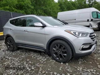 2017 Hyundai Santa Fe Ultimate with VIN 5XYZWDLAXHG435759, listed as a Copart auction lot 55336535 with 82,452 mi miles and Salvage title. Bid and sale history available at DreamBid. Image 4.