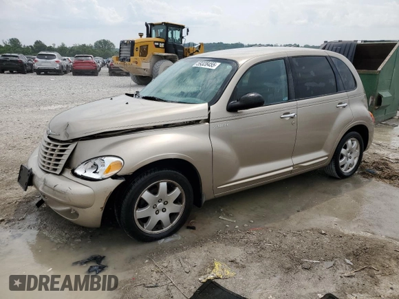 2004 Chrysler PT Cruiser Touring with VIN 3C4FY58B64T334337, listed as a Copart auction lot 59328455 with 130,400 mi miles and Salvage title. Bid and sale history available at DreamBid. Image 1.