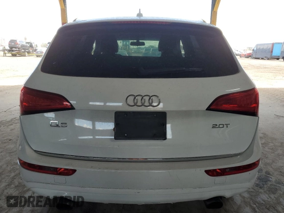2015 Audi Q5 Premium with VIN WA1CFAFP6FA018537, listed as a Copart auction lot 53435615 with 124,992 mi miles and Clean title. Bid and sale history available at DreamBid. Image 6.