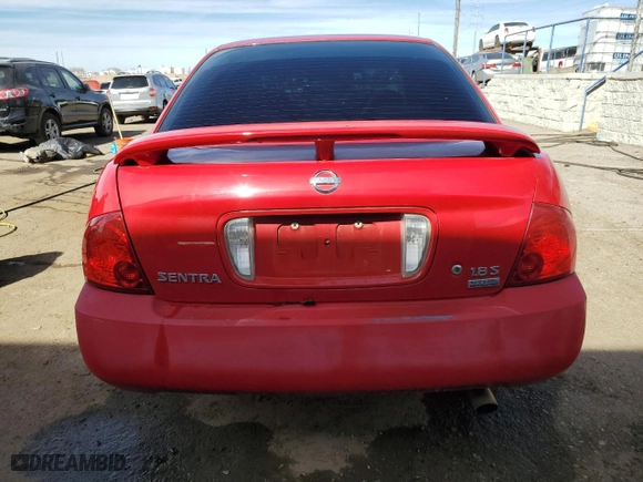 2006 Nissan Sentra 1.8 S with VIN 3N1CB51D86L635990, listed as a Copart auction lot 47403465 with 158,980 mi miles and Salvage Title. Bid and sale history available at carsss.com. Image 6.