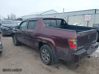 2008 Honda Ridgeline RTX with VIN 2HJYK16358H523506, listed as a IAAI auction lot 41413552 with 271,210 mi miles. Bid and sale history available at carsss.com. Image 3.