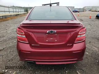 2020 Chevrolet Sonic LT with VIN 1G1JD5SB4L4101892, listed as a Copart auction lot 60486455 with 88,142 mi miles and Salvage title. Bid and sale history available at DreamBid. Image 6.