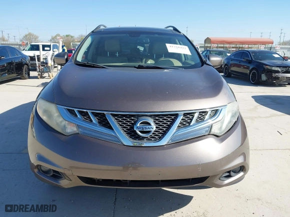 2011 Nissan Murano SV with VIN JN8AZ1MW3BW171540, listed as a IAAI auction lot 41758423 with 131,457 mi miles. Bid and sale history available at carsss.com. Image 12.