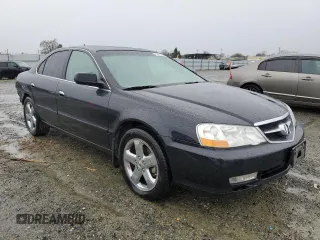 2003 Acura TL Type S w/Navigation System with VIN 19UUA56983A014407, listed as a Copart auction lot 43801225 with 116,004 mi miles and Salvage Title. Bid and sale history available at carsss.com. Image 4.