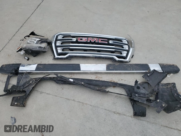 2021 GMC Sierra 1500 SLT z VIN 3GTU9DED3MG483415, wystawiony jako Copart lot #52741395 z przebiegiem 51 537 mil mil oraz Szkody całkowita. Historia ofert i sprzedaży dostępna na DreamBid. Obrazek 12.
