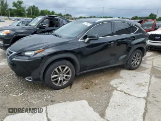2016 Lexus NX 200t with VIN JTJBARBZ0G2086265, listed as a Copart auction lot 61365275 with 97,649 mi miles and Salvage title. Bid and sale history available at DreamBid. Image 1.