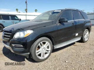 2015 Mercedes-Benz M 350 with VIN 4JGDA5JB3FA503290, listed as a Copart auction lot 55735005 with 116,187 mi miles and Salvage title. Bid and sale history available at DreamBid. Image 1.