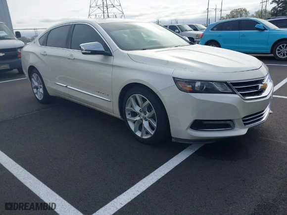 2014 Chevrolet Impala LTZ with VIN 1G1155S34EU108317, listed as a IAAI auction lot 41895799 with 205,486 mi miles. Bid and sale history available at carsss.com. Image 1.