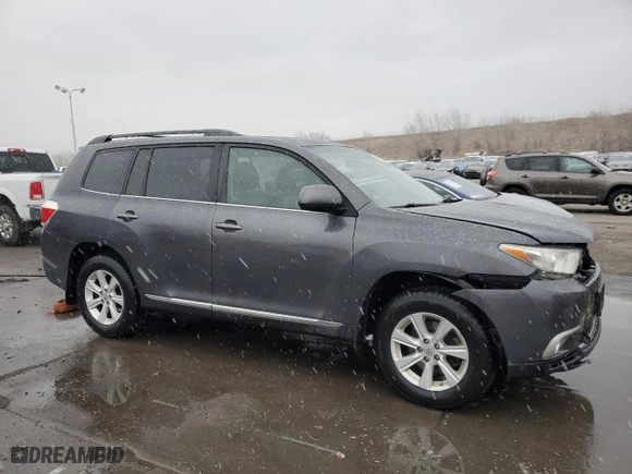 2011 Toyota Highlander with VIN 5TDBK3EH5BS057829, listed as a Copart auction lot 48073425 with 177,311 mi miles and Salvage Title. Bid and sale history available at carsss.com. Image 4.