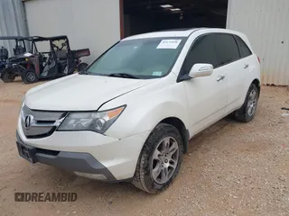 2007 Acura MDX with VIN 2HNYD282X7H512437, listed as a IAAI auction lot 42172436 with 445,273 mi miles. Bid and sale history available at carsss.com. Image 2.