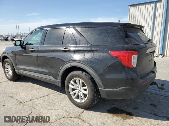 2021 Ford Explorer with VIN 1FMSK8BH0MGA06166, listed as a Copart auction lot 49214865 with 62,655 mi miles and Salvage Title. Bid and sale history available at carsss.com. Image 2.