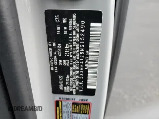 2022 Kia K5 GT-Line z VIN 5XXG64J28NG152490, wystawiony jako Copart lot #86335464 z przebiegiem 56 197 mil mil oraz Szkoda całkowita • Salvage title. Historia ofert i sprzedaży dostępna na DreamBid. Obrazek 12.