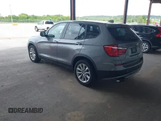 2013 BMW X3 xDrive28i with VIN 5UXWX9C50D0A10777, listed as a IAAI auction lot 42216080 with 153,409 mi miles and . Bid and sale history available at DreamBid. Image 3.