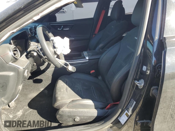 2023 Mercedes-Benz C 43 AMG with VIN W1KAF8HB9PR099209, listed as a Copart auction lot 79760674 with Not Provided miles and Salvage Title. Bid and sale history available at DreamBid. Image 7.