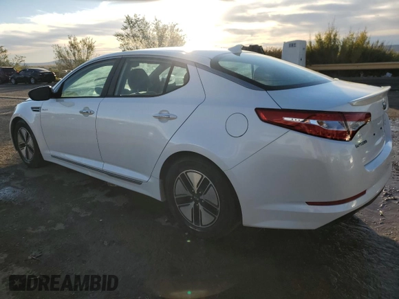 2013 Kia Optima LX with VIN KNAGM4AD1D5040492, listed as a Copart auction lot 77559034 with Not Provided miles and Salvage Title. Bid and sale history available at DreamBid. Image 2.