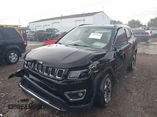 2018 Jeep Compass Limited with VIN 3C4NJDCB1JT354234, listed as a IAAI auction lot 39985028 with 76,293 mi miles. Bid and sale history available at carsss.com. Image 6.