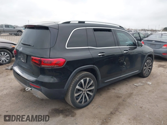 2020 Mercedes-Benz GLB 250 z VIN W1N4M4GB1LW051215, wystawiony jako IAAI lot #41507234 z przebiegiem 57 460 mil mil oraz . Historia ofert i sprzedaży dostępna na DreamBid. Obrazek 4.