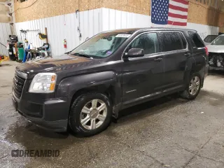2016 GMC Terrain SLE with VIN 2GKFLSEK9G6121557, listed as a Copart auction lot 46343535 with 83,451 mi miles and Salvage Title. Bid and sale history available at carsss.com. Image 1.