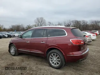 2016 Buick Enclave Leather with VIN 5GAKVBKD7GJ129414, listed as a Copart auction lot 80619034 with 141,253 mi miles and Salvage Title. Bid and sale history available at DreamBid. Image 2.