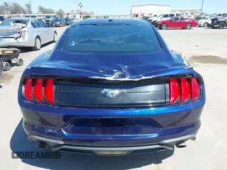 2020 Ford Mustang EcoBoost with VIN 1FA6P8TH6L5124180, listed as a IAAI auction lot 41702327 with 21,460 mi miles. Bid and sale history available at carsss.com. Image 16.